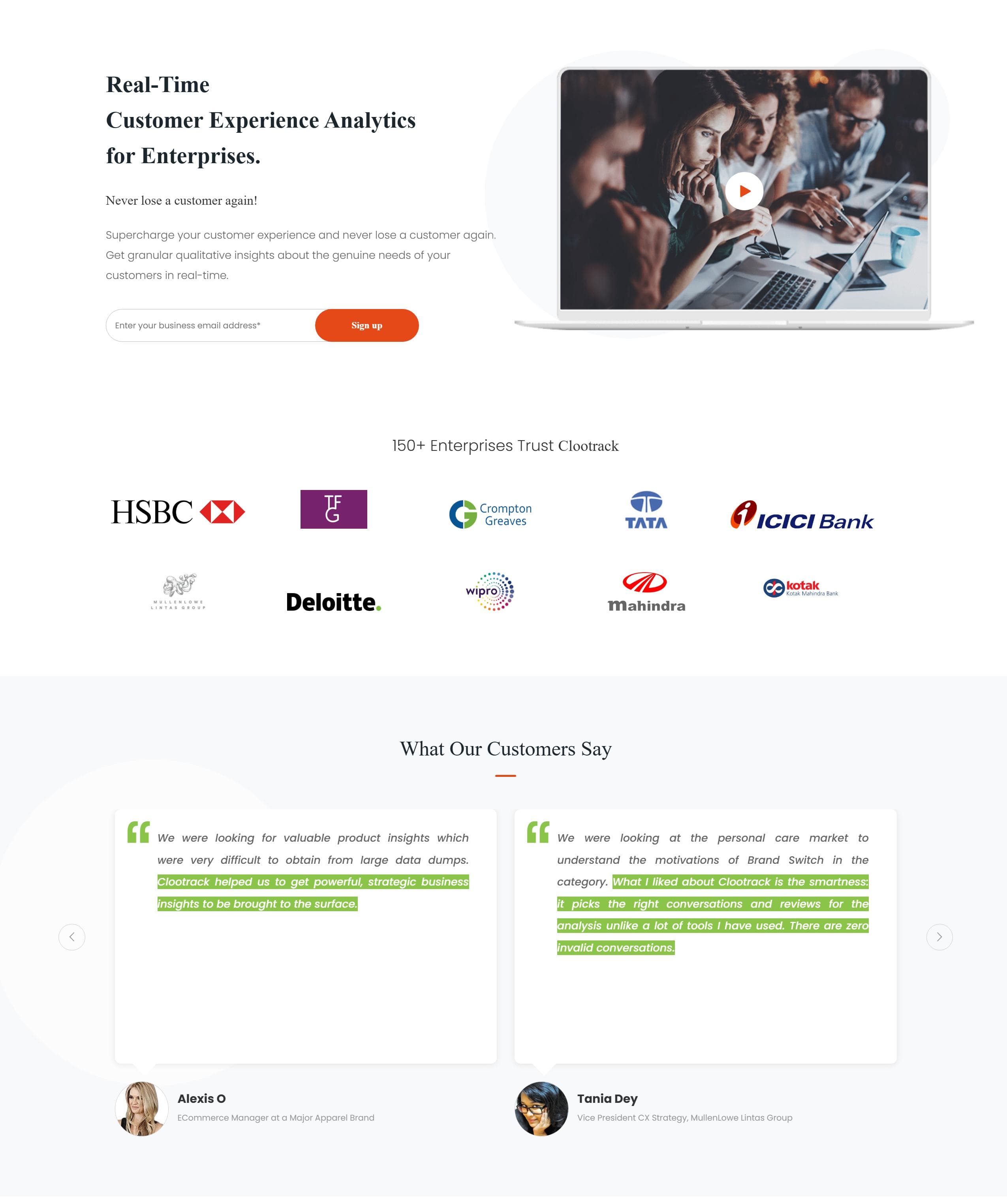 Revamped website design