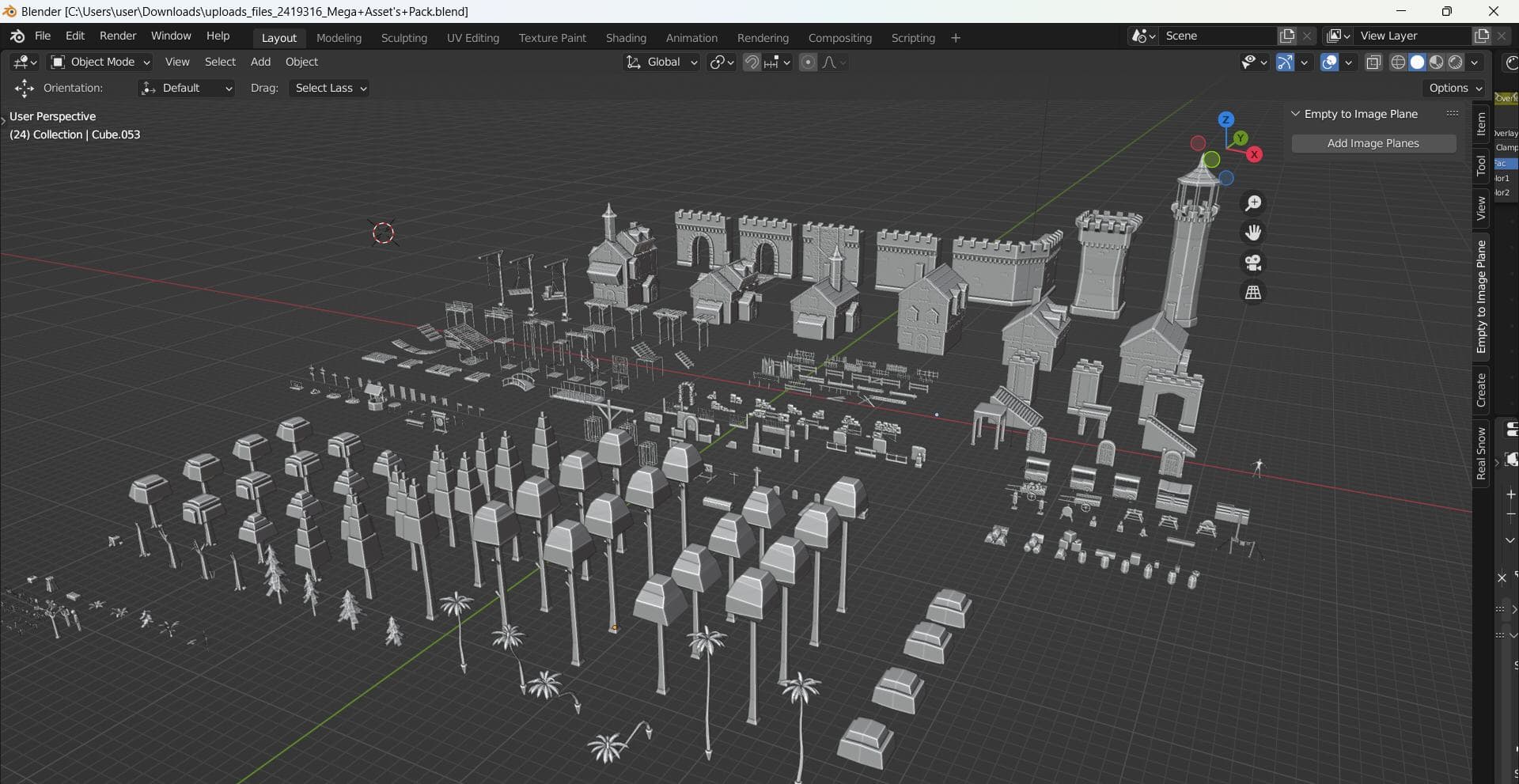 3D models for building